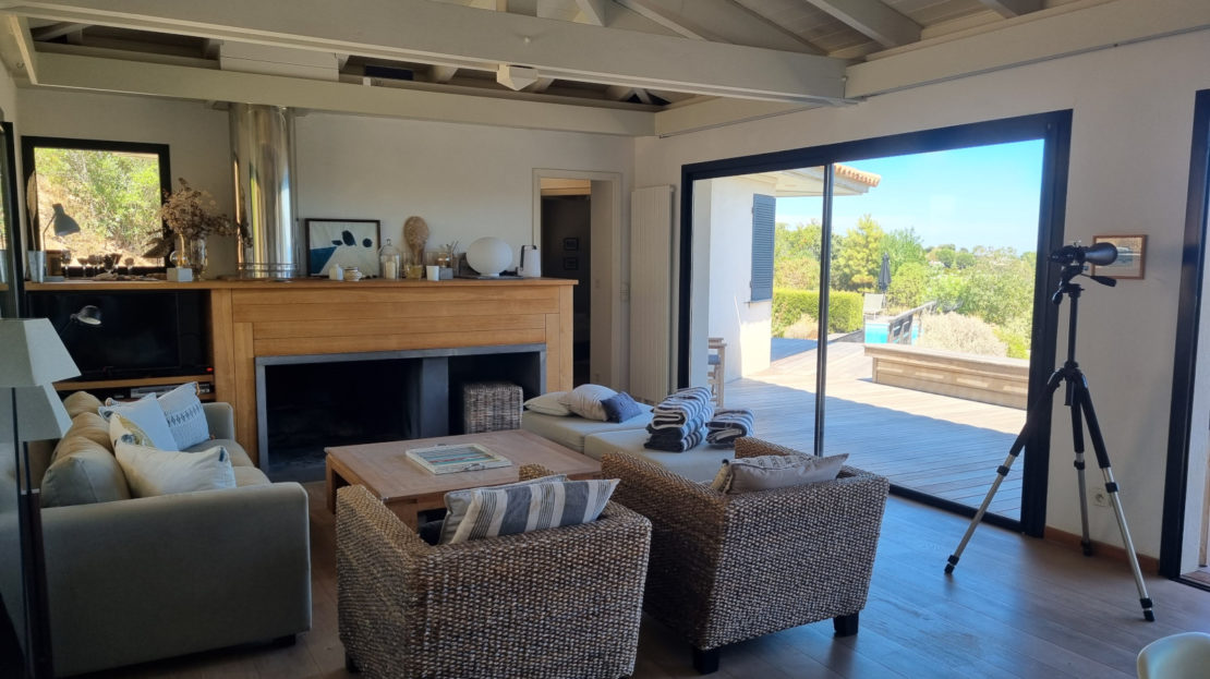 salon-Location villa porto-vecchio