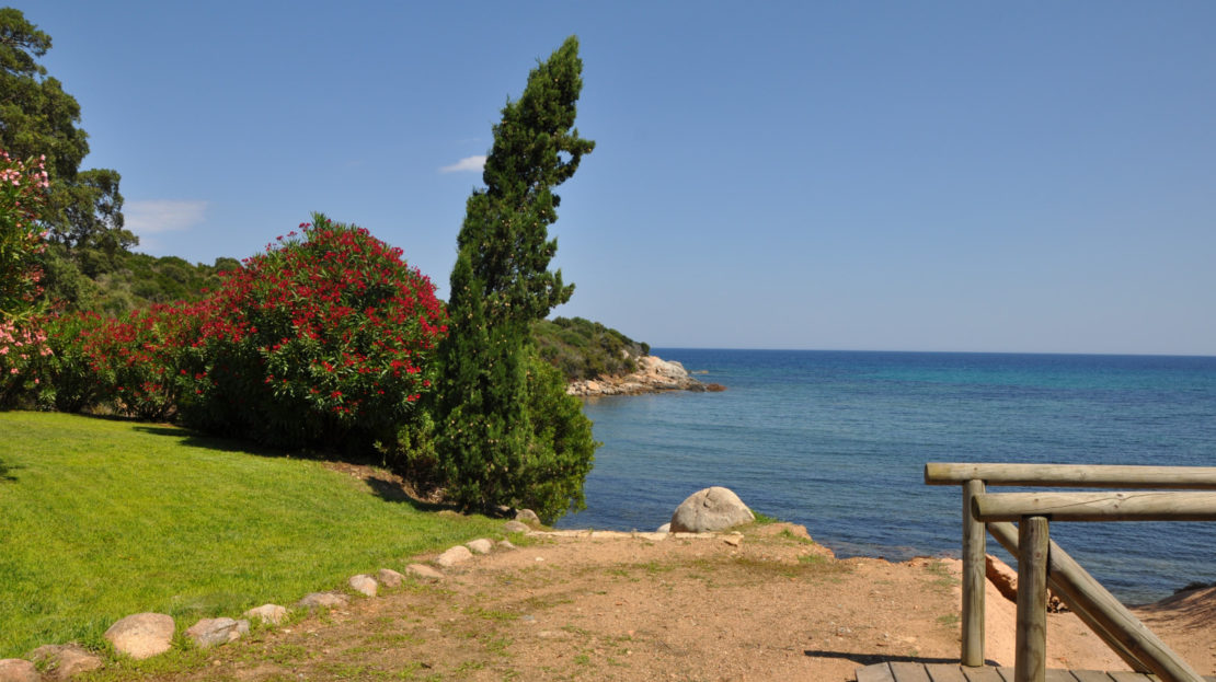 villa proche mer domaine privé de Punta d'Arasu