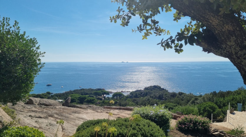 entre Santa Giulia et Palombaggia location villa vue panoramique