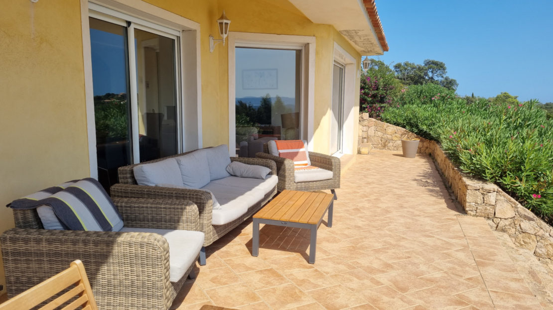 terrasse villa porto-vecchio