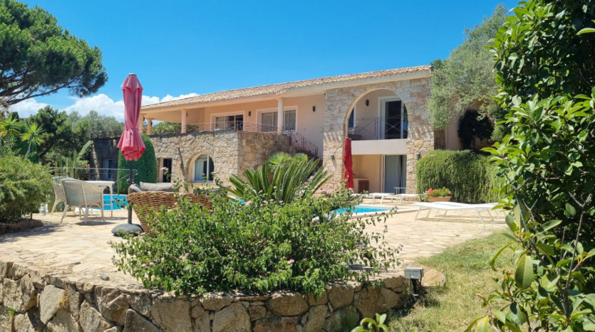location villa vue mer