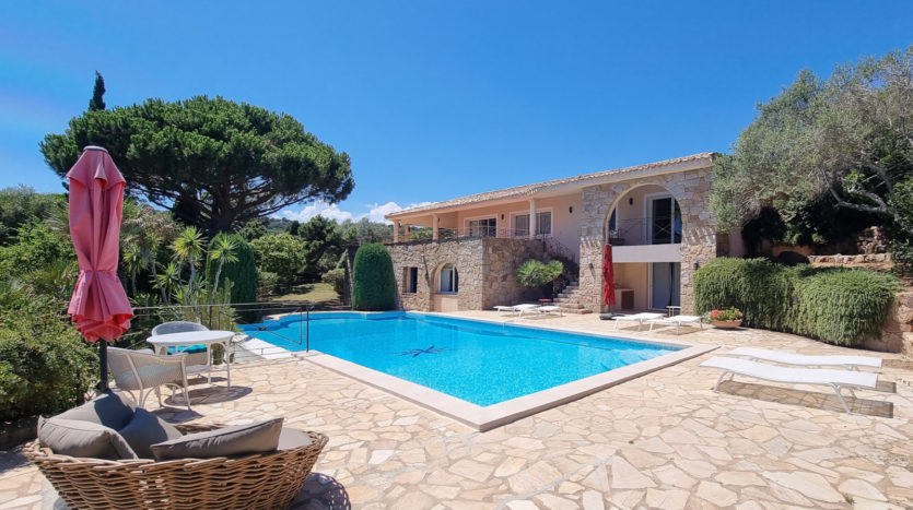location villa vue mer