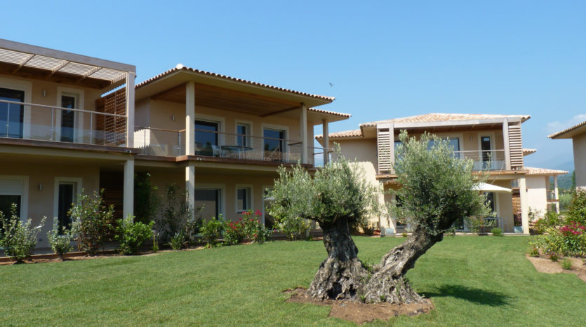 jardin face à la mer