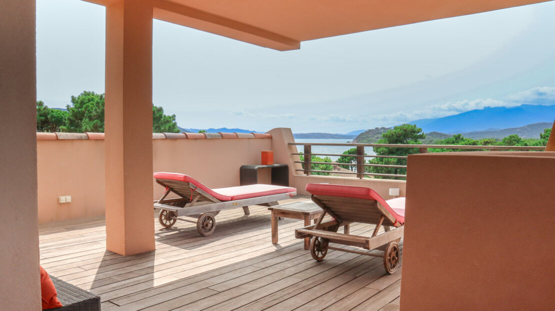 terrasse chambre principale
