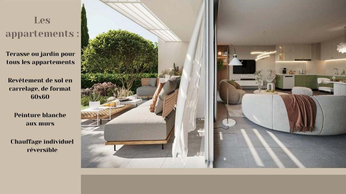 Appartements Saint-Cyprien proche plage